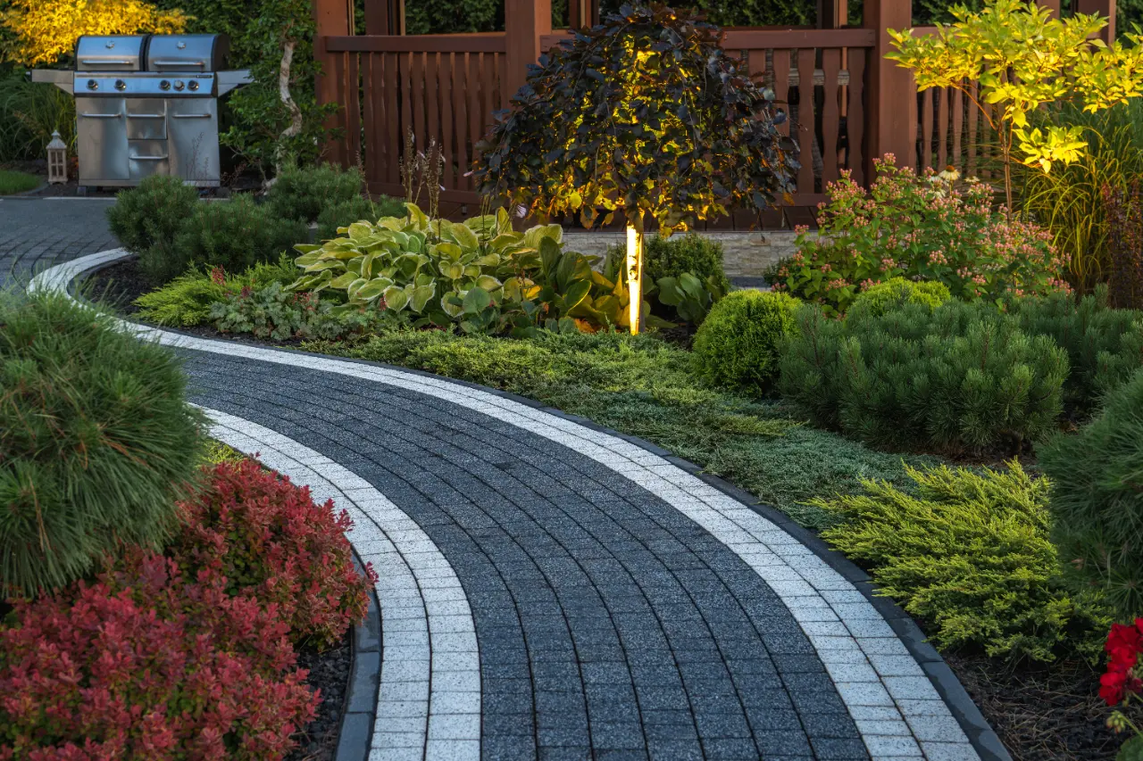 Hardscaping, retaining walls and patios project in Connecticut